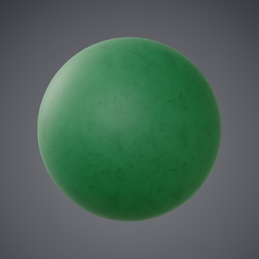 metal-powder-coated-green